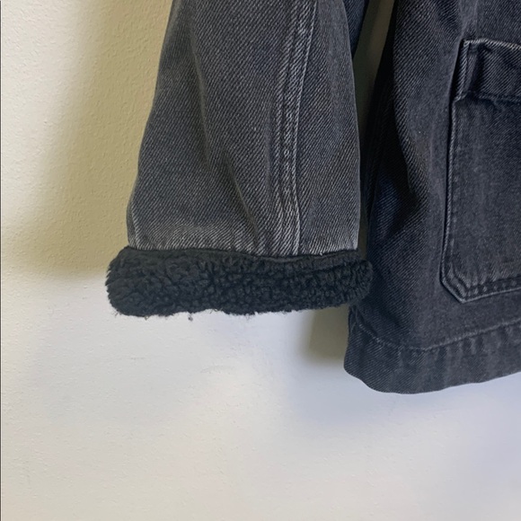 H&M Black Denim Jacket - Picture 3 of 5